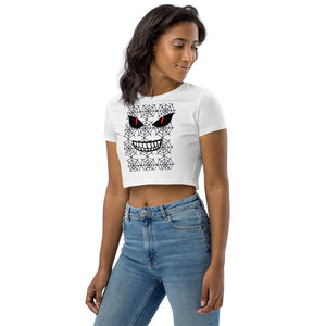 Spooky eyes Crop Top