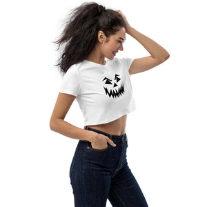 Evil Jack o' Latern Crop Top